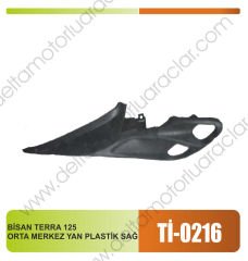BİSAN TERRA 125 ORTA MERKEZ YAN PLASTİK TAKIM