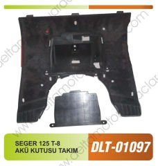 SEGER 125 T-8 AKÜ KUTUSU TAKIM