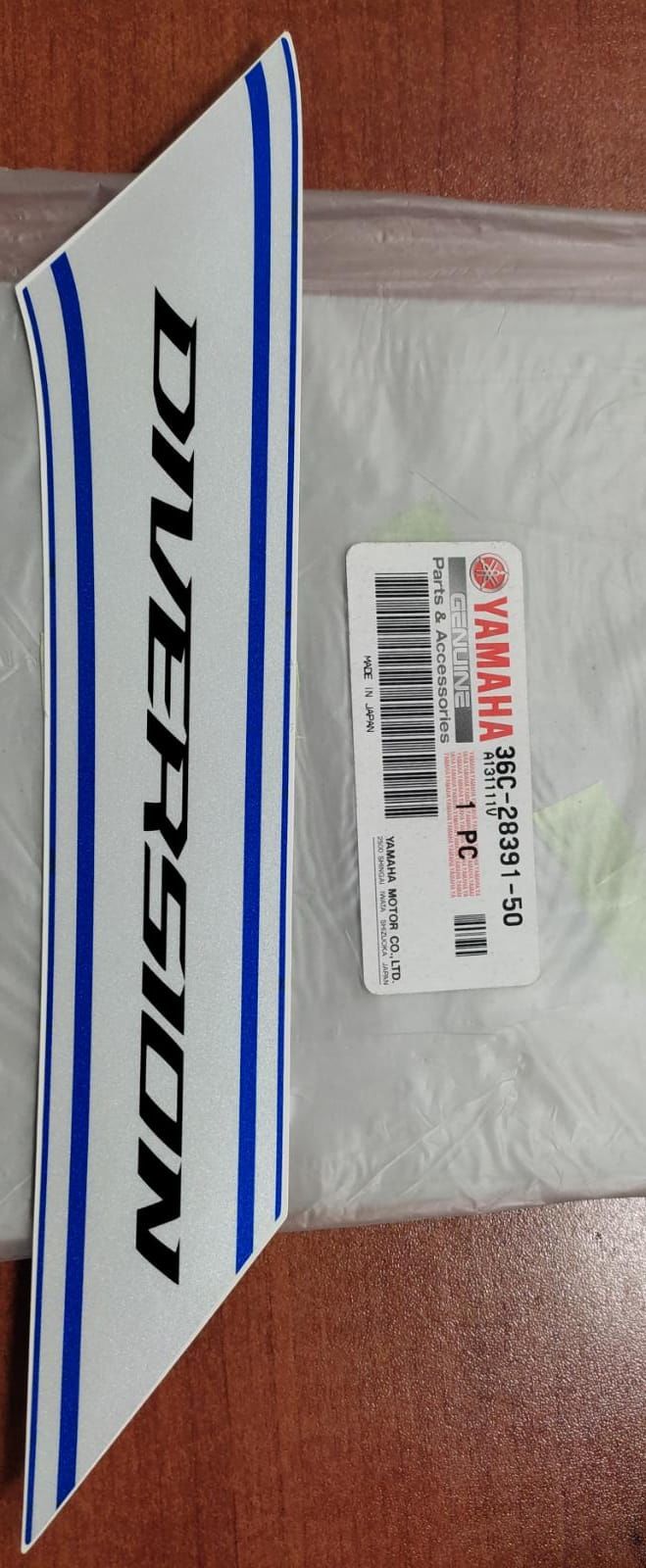 YAMAHA XJ6 ORİJİNAL STICKER 36C-28391-50