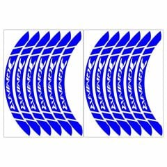 REFLEKTÖR MAVİ DOMİNAR UYUMLU GENİŞ JANT ŞERİDİ