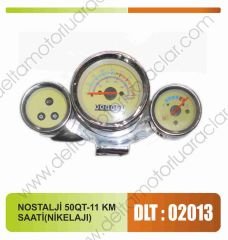 NOSTALJİ 50 QT-11 KM SAATİ (NİKELAJLI)