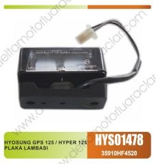 HYOSUNG GPS 125 / HYPER 125 PLAKA LAMBASI