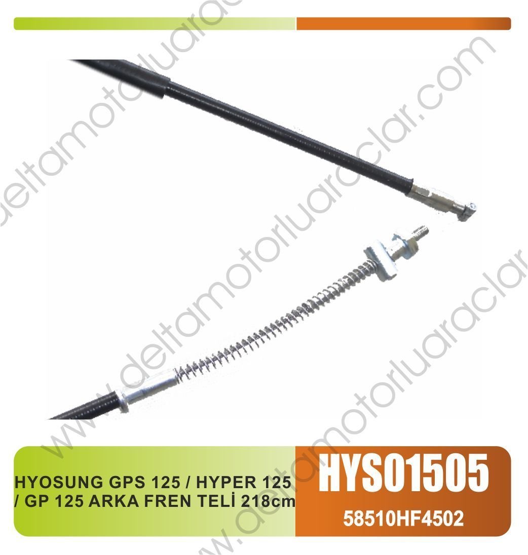 HYOSUNG GPS 125 / HYPER 125 / GP 125 ARKA FREN TELİ 218cm