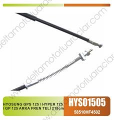 HYOSUNG GPS 125 / HYPER 125 / GP 125 ARKA FREN TELİ 218cm