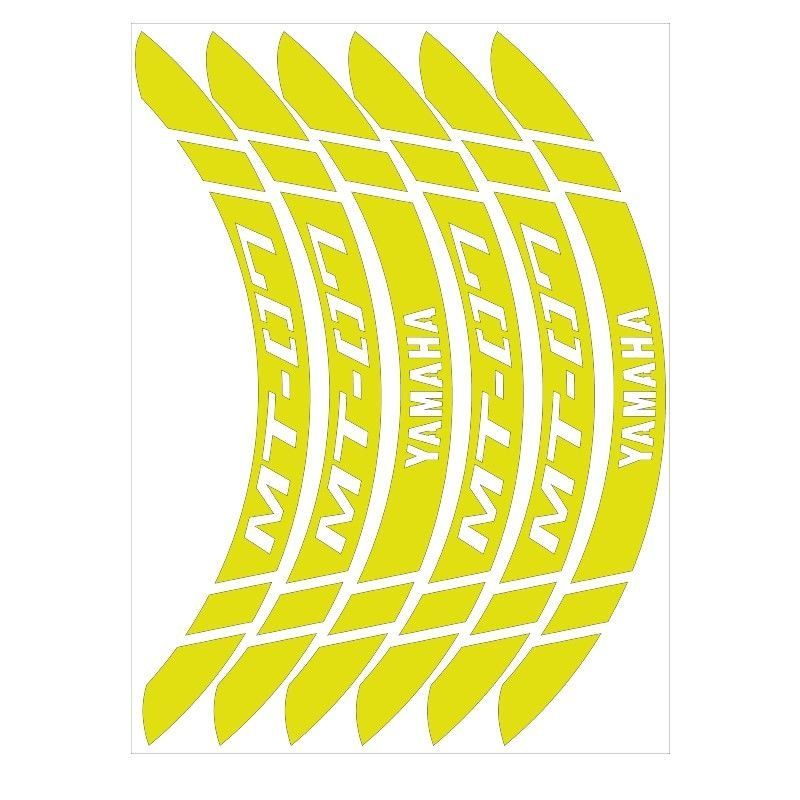 FLORASAN SARI GENİŞ YAMAHA MT-07 UYUMLU JANT ŞERİDİ