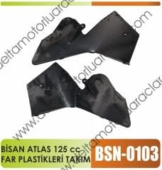 BİSAN ATLAS CGR 125 cc FAR  PLASTİKLERİ TAKIM