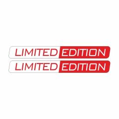 LİMİTED EDITION KIRMIZI DAMLA STICKER