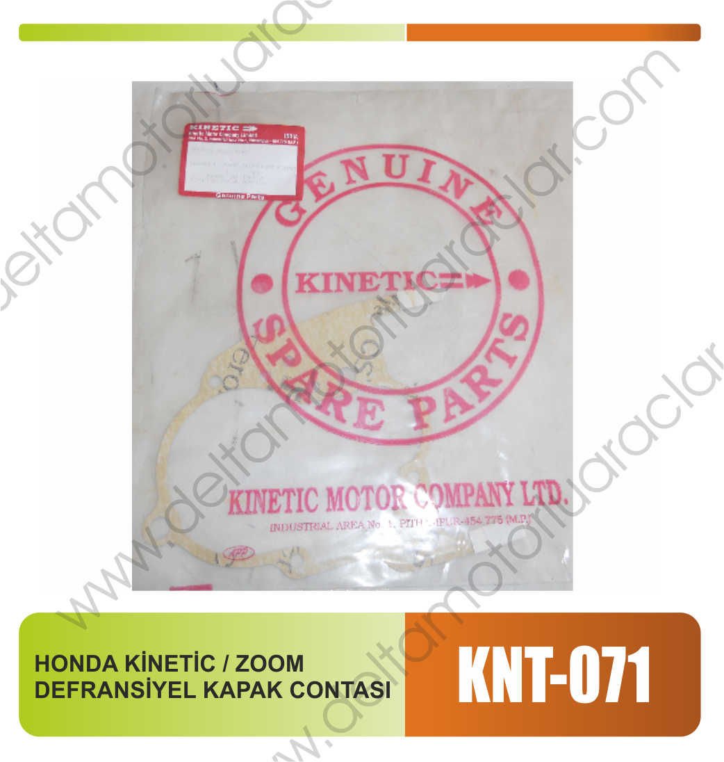 HONDA KİNETİC / ZOOM  DEFRANSİYEL KAPAK CONTASI