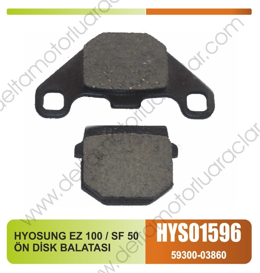HYOSUNG EZ 100 / SF 50 ÖN DİSK BALATASI