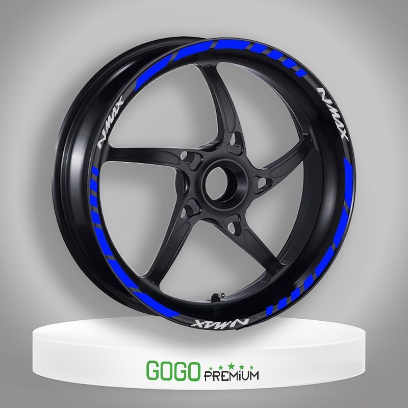 REFLEKTÖR MAVİ II YAMAHA NMAX UYUMLU JANT ŞERİDİ