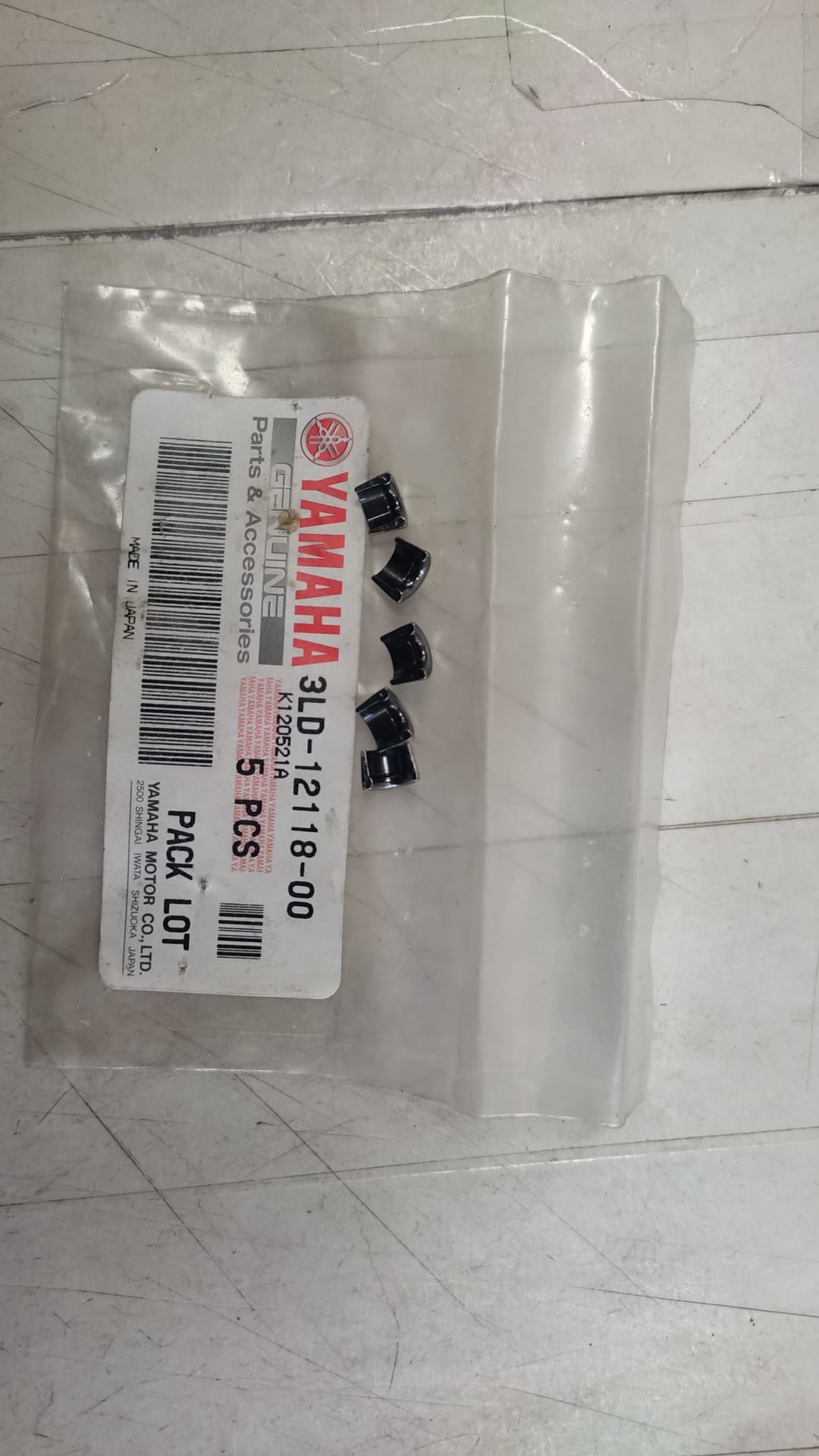 YAMAHA XTZ 1200 (2012-15) ORİJİNAL SUBAP TIRNAĞI 3LD-12118-00