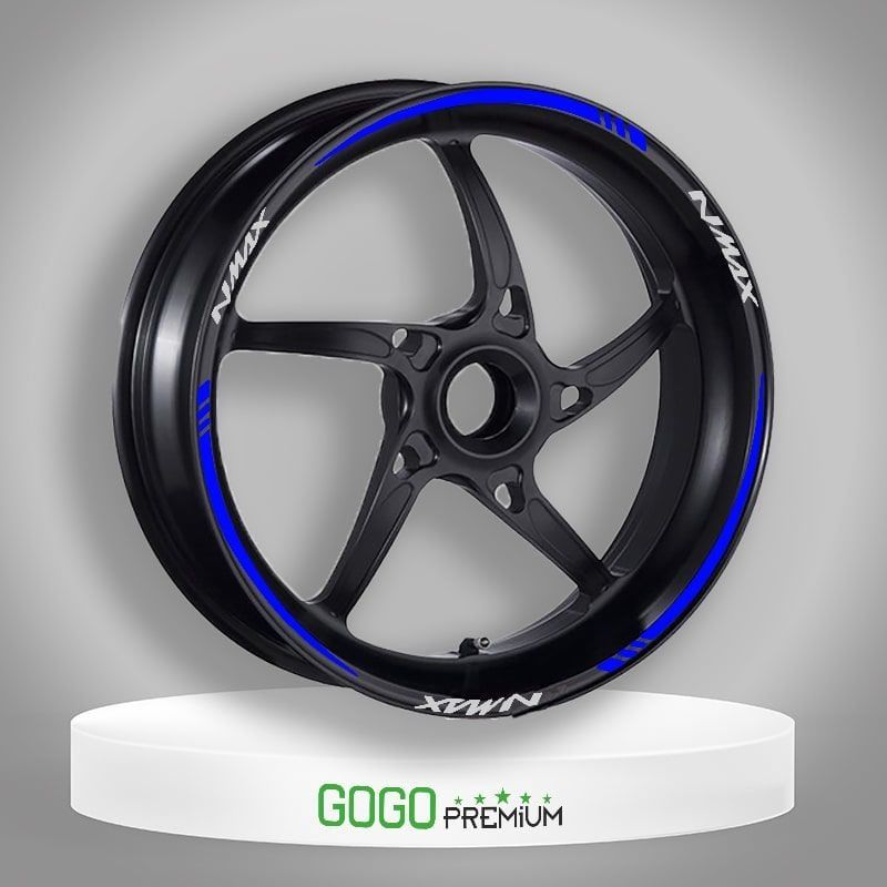 REFLEKTÖR MAVİ IV YAMAHA NMAX UYUMLU JANT ŞERİDİ