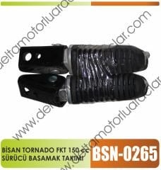 BİSAN TORNADO FKT 150 cc  SÜRÜCÜ BASAMAK DEMİRİ TAKIM