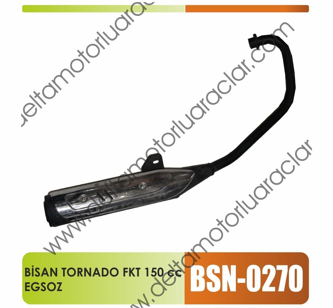 BİSAN TORNADO FKT 150 cc EGSOZ