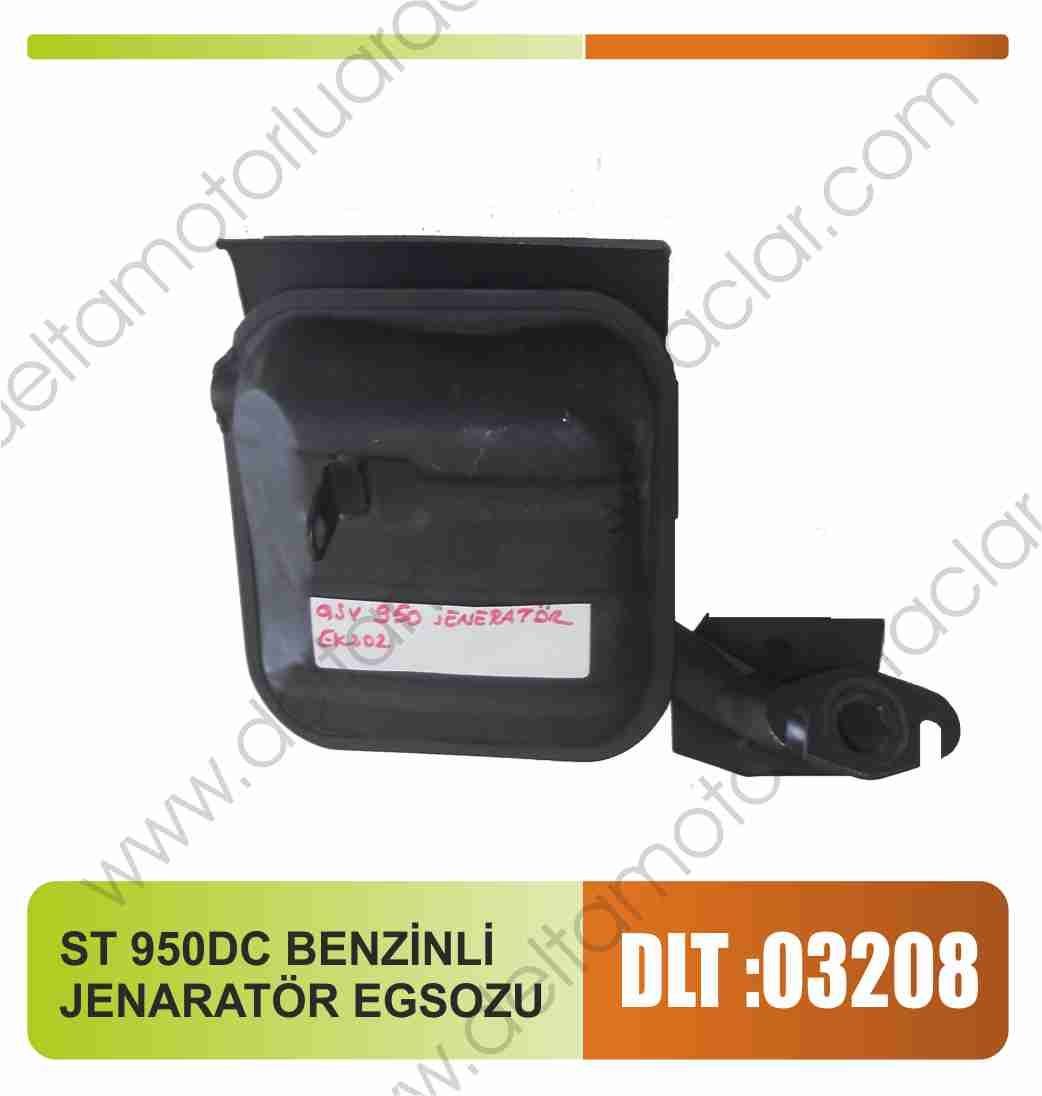 QST 950DC BENZİNLİ JENERATÖR EGSOZU