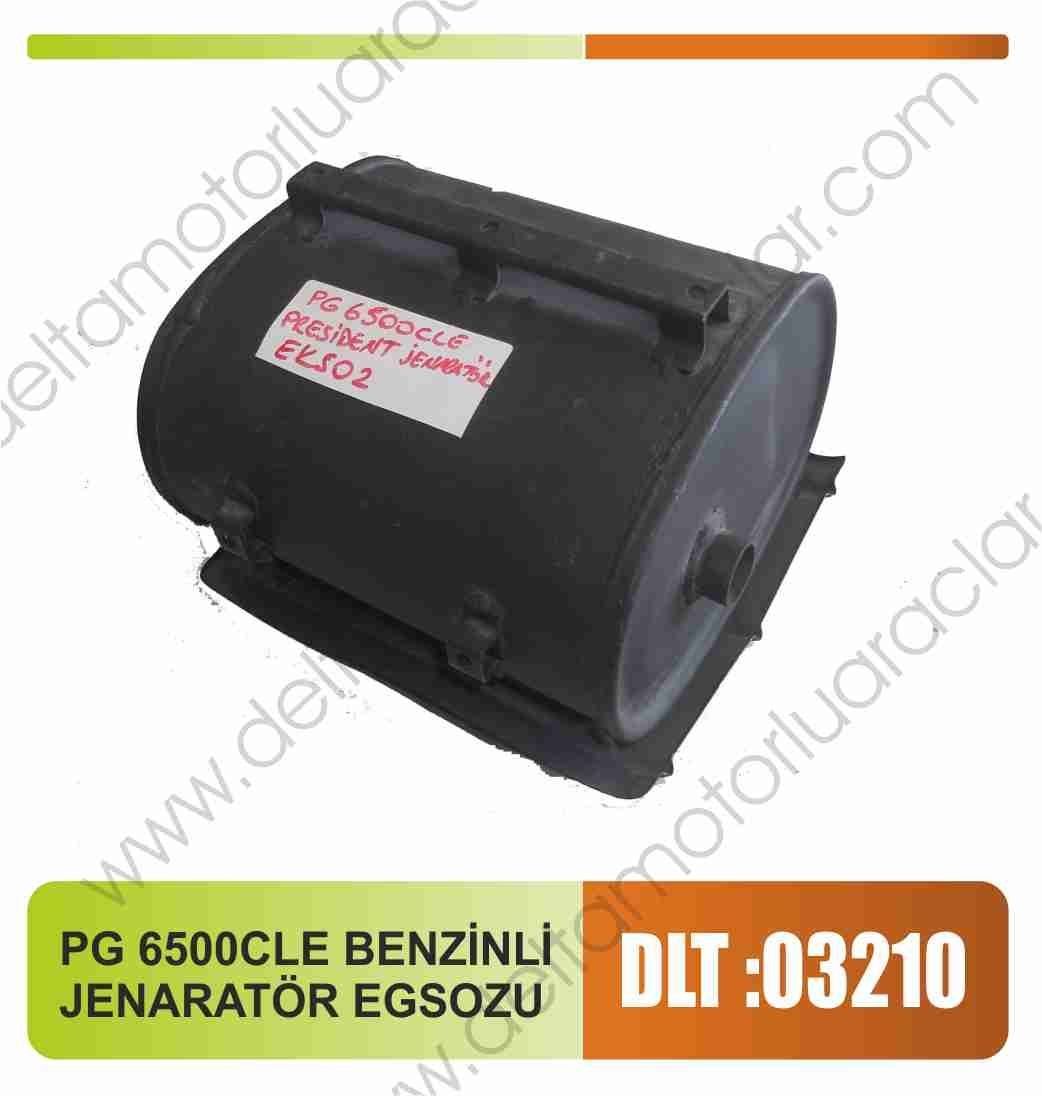 PG 6500CLE BENZİNLİ JENERATÖR EGSOZU