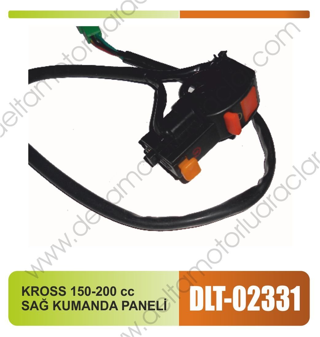 KROSS 150-200 cc SAĞ KUMANDA PANELİ