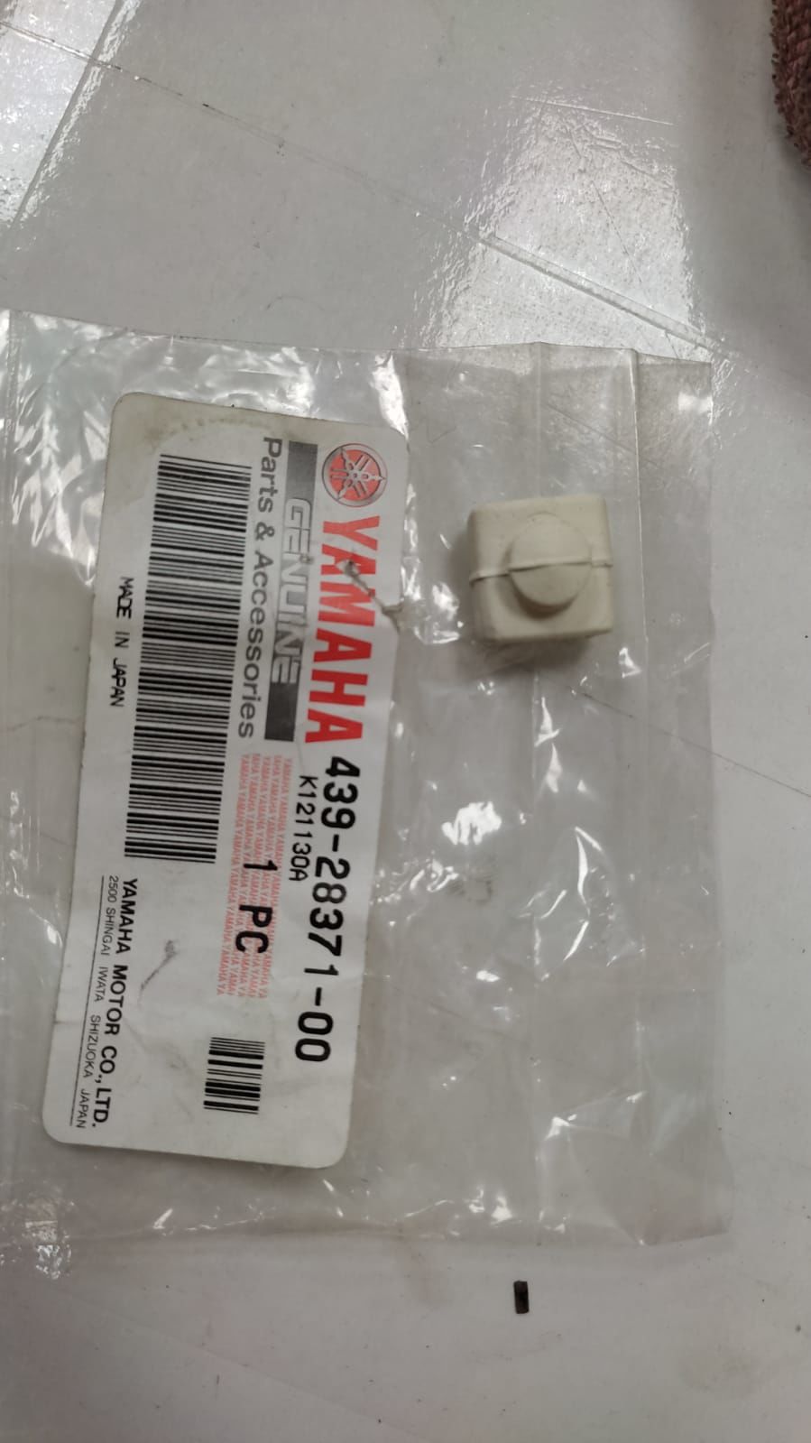 YAMAHA LB 50-80cc ORİJİNAL AYAK KALKAN DAMPERİ 439-28371-00