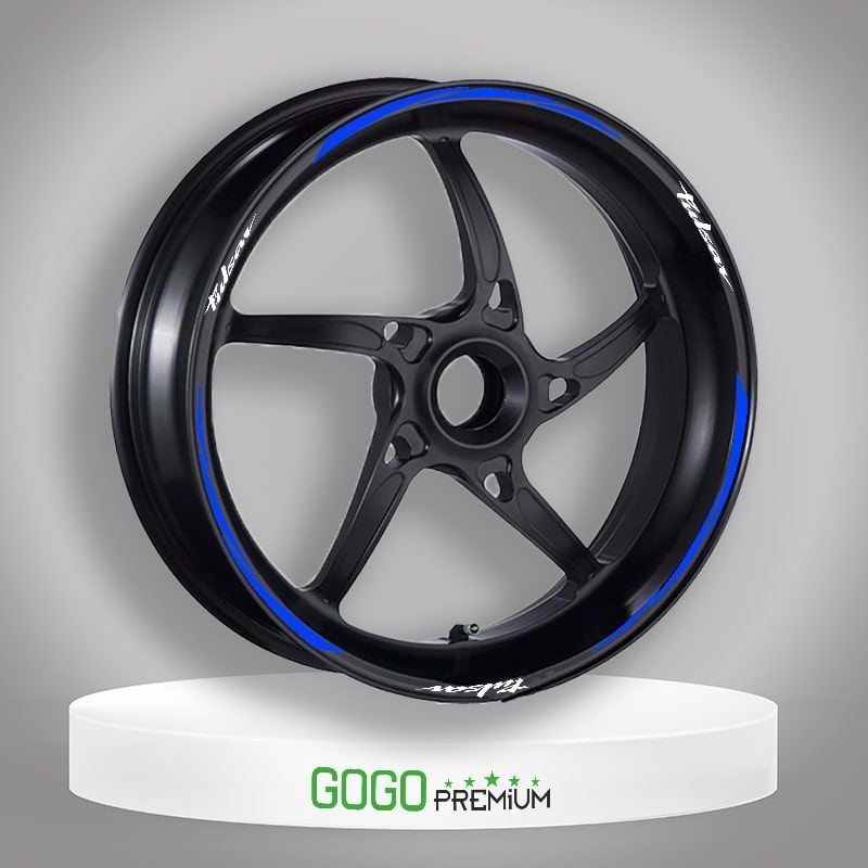 REFLEKTÖR MAVİ BAJAJ PULSAR UYUMLU JANT ŞERİDİ