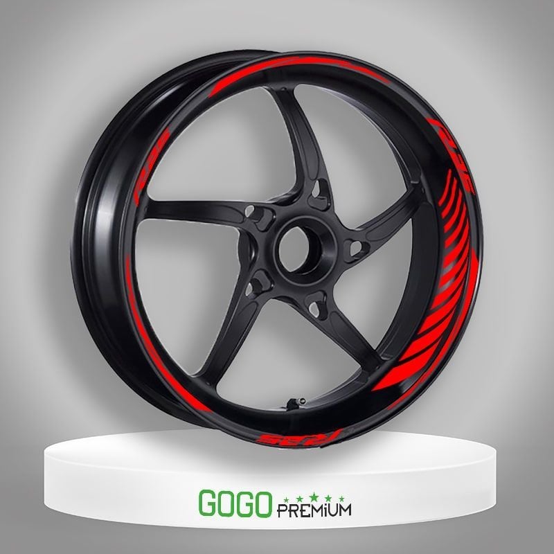 REFLEKTÖR KIRMIZI RACİNG YAMAHA R25 UYUMLU JANT ŞERİDİ