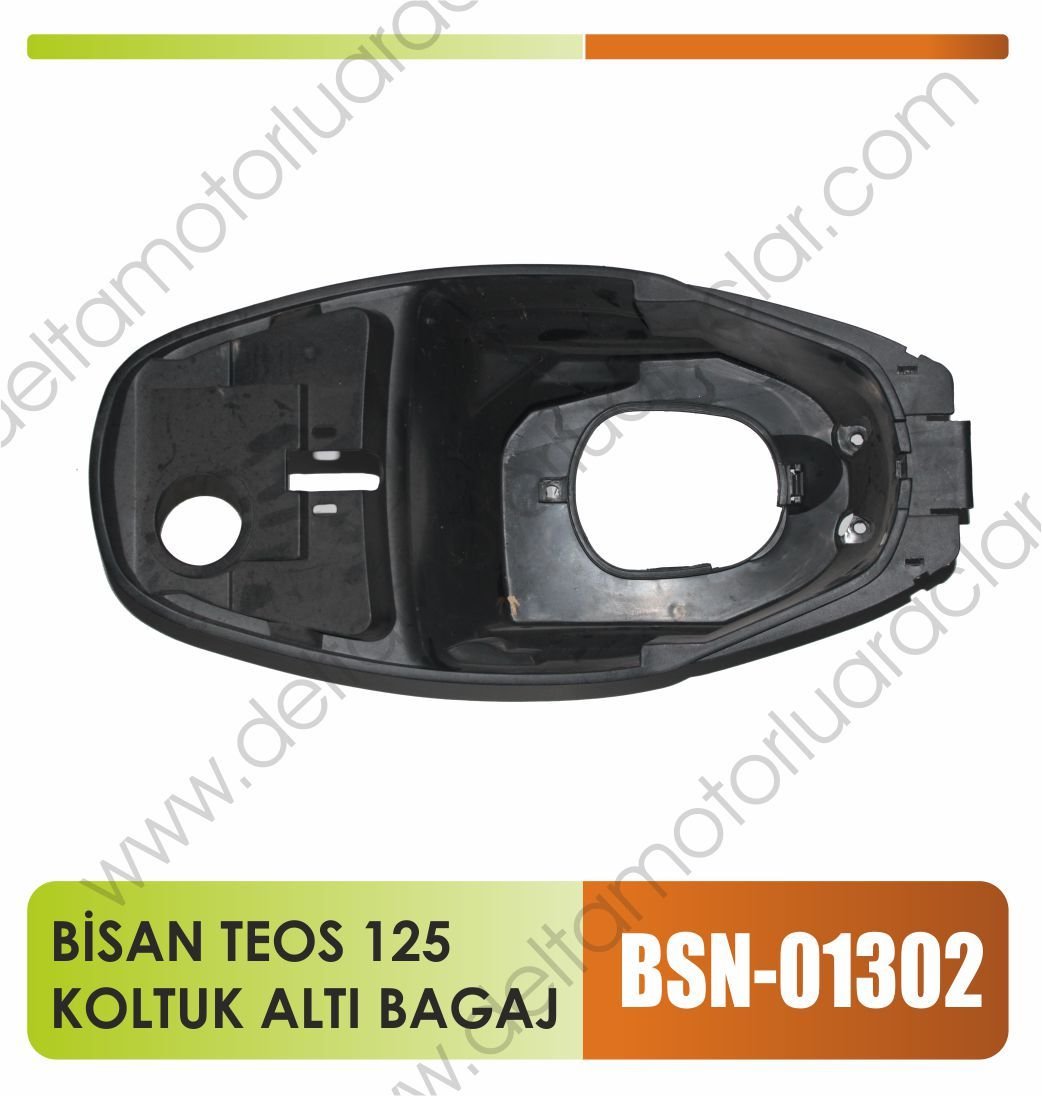 BİSAN TEOS 125 CC KOLTUK ALTI BAGAJ