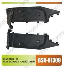 BİSAN TEOS 125 CC AYAK BASAMAK PLASTİĞİ TAKIM