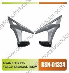 BİSAN TEOS 125 CC YOLCU  BASAMAK SET KOMPLE