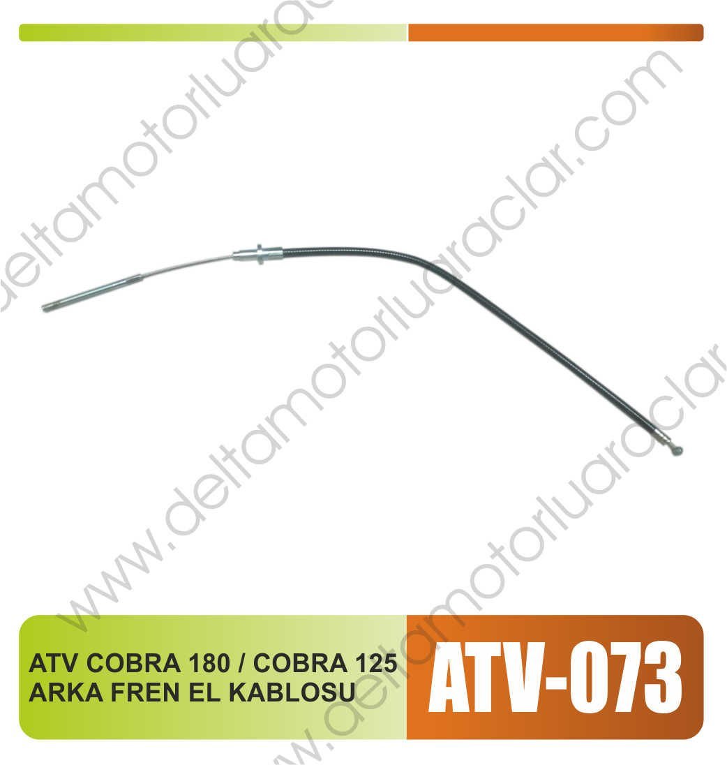 ATV COBRA 180 / COBRA 125 ARKA FREN EL KABLOSU