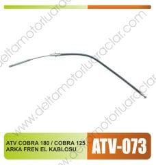 ATV COBRA 180 / COBRA 125 ARKA FREN EL KABLOSU