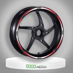 KIRMIZI BEYAZ SPORT REFLEKTÖRLÜ JANT ŞERİDİ