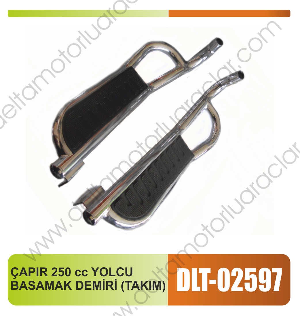 CHOPPER 250cc YOLCU BASAMAK DEMİRİ (TAKIM)