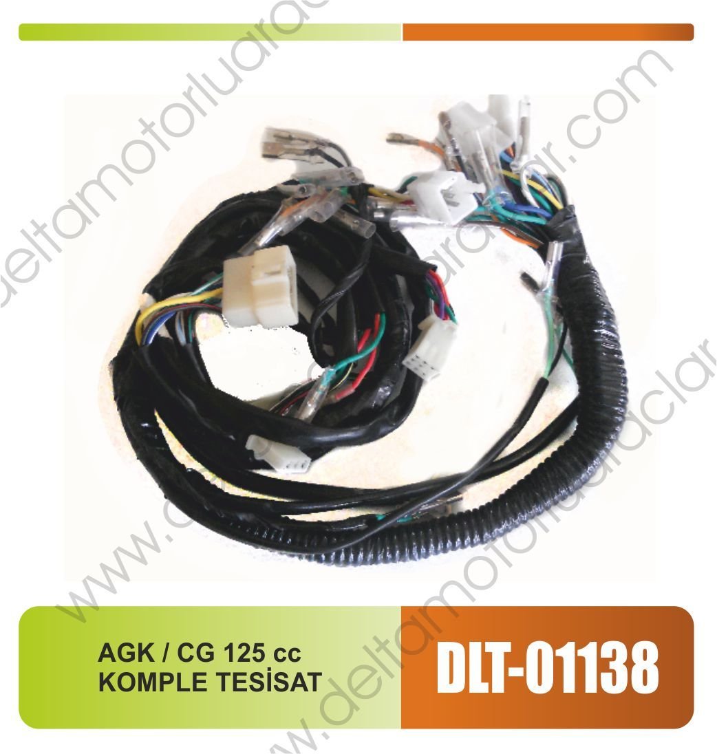 AGK / CG 125 cc  KOMPLE TESİSAT