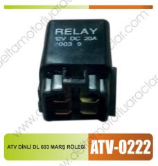 ATV DİNLİ DL 603 MARŞ RÖLESİ
